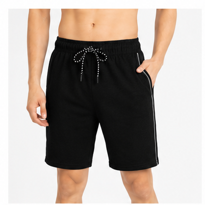 Men's Casual Shorts | Soft Hosiery Fabric | Regular Fit | Side Pockets | Summer Wear