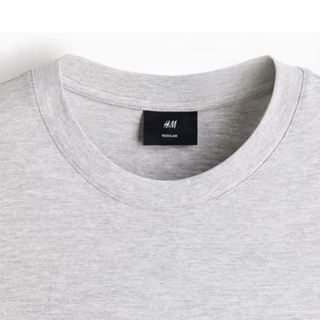 Pack of 3 Men’s Cotton T-Shirts | 135 GSM | White, Melange Grey & Black | Soft Summer Comfort | Regular Fit (Copy)