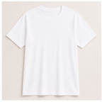 Men's Classic Cotton T-Shirt | 100% Cotton | 135 GSM Lightweight Fabric | Regular Fit | Soft & Breathable Everyday Wear